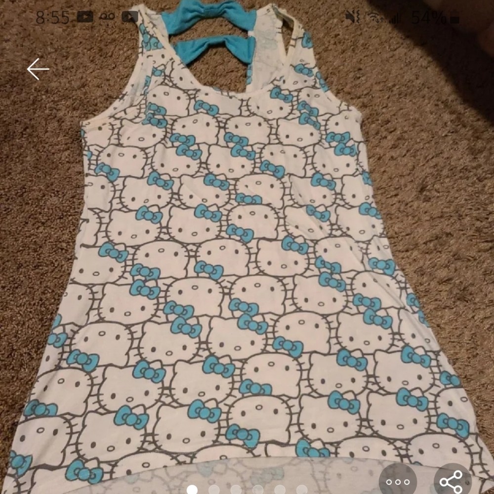 Hello Kitty pajama top